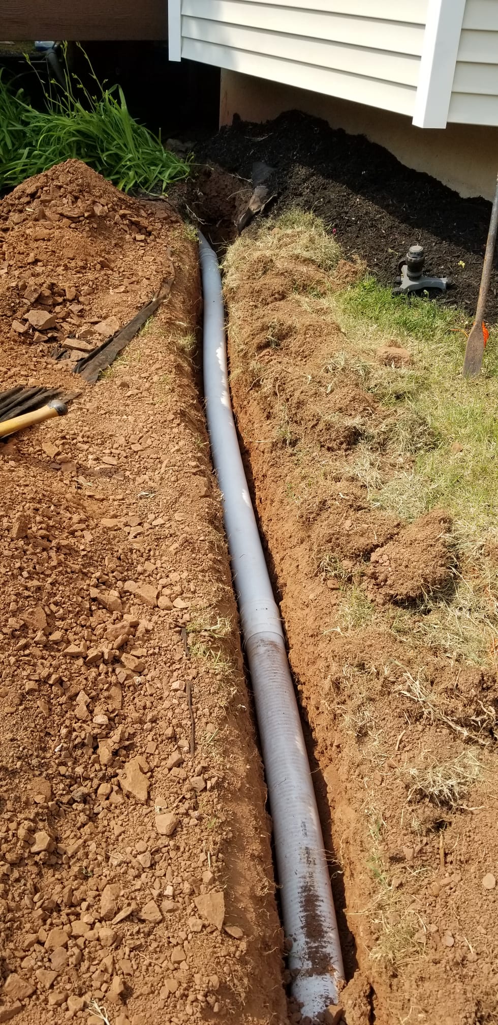 Drain System Install